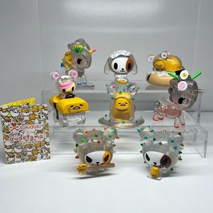 TOKIDOKI x GUDETAMA | FULL SET - CHASER INCLUDED | Blind Box Design Toy Figure